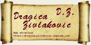 Dragica Zivlaković vizit kartica